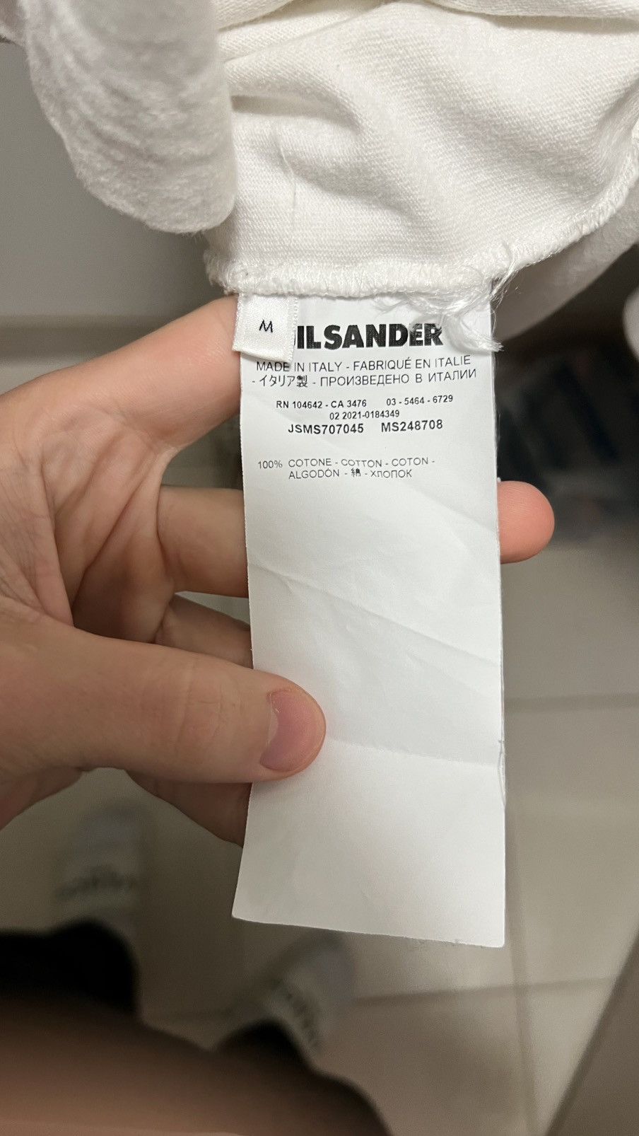 Jil Sander Jil sander t-shirt Size US M / EU 48-50 / 2 - 5 Thumbnail