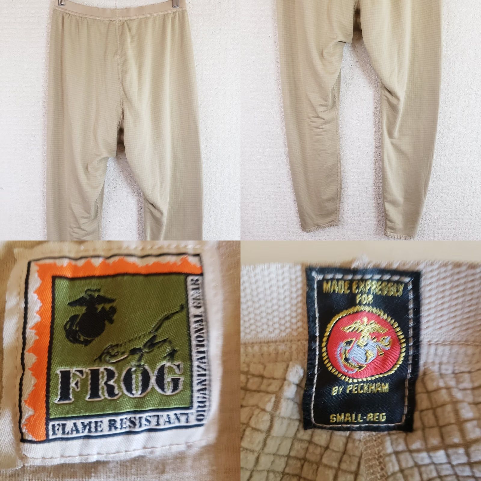Layer 8 USMC FROG Waffle Mid Weight Thermal Base Layer Bottom Shirt? Size US 29 - 8 Thumbnail