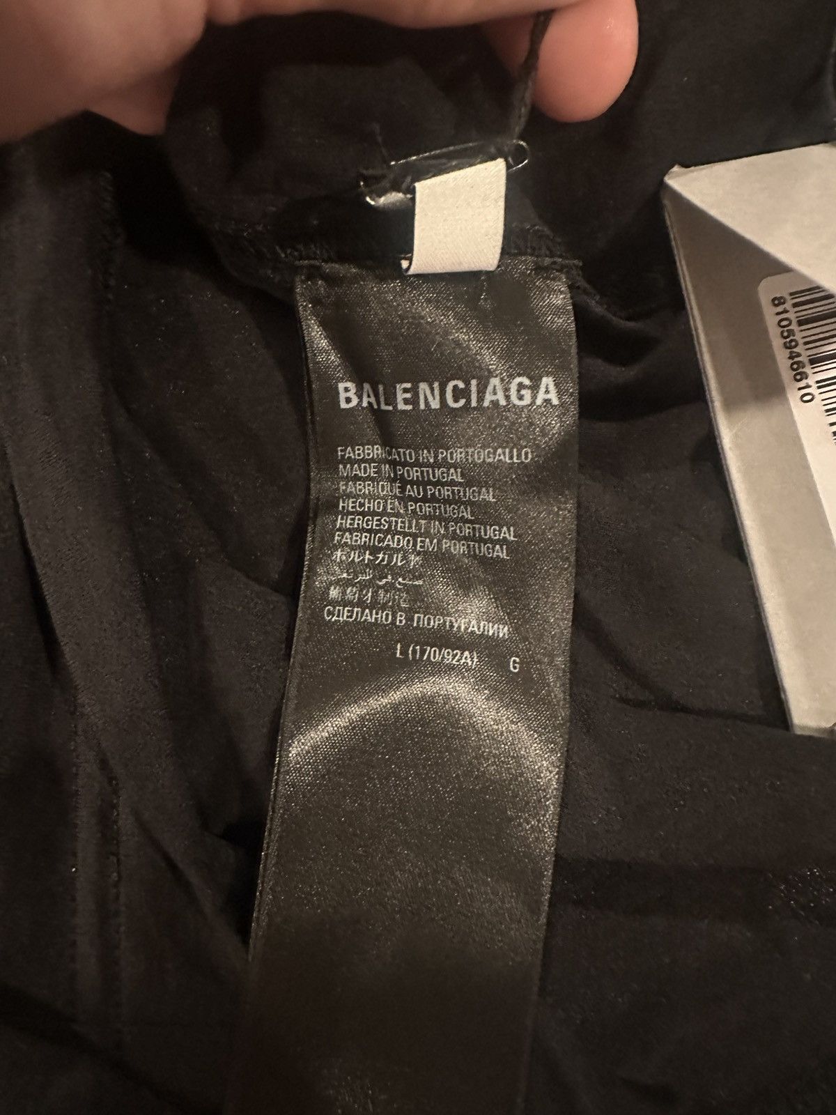 Balenciaga Balenciaga 3B Sport Embro Transparent Jersey Top Size US L / EU 52-54 / 3 - 6 Thumbnail