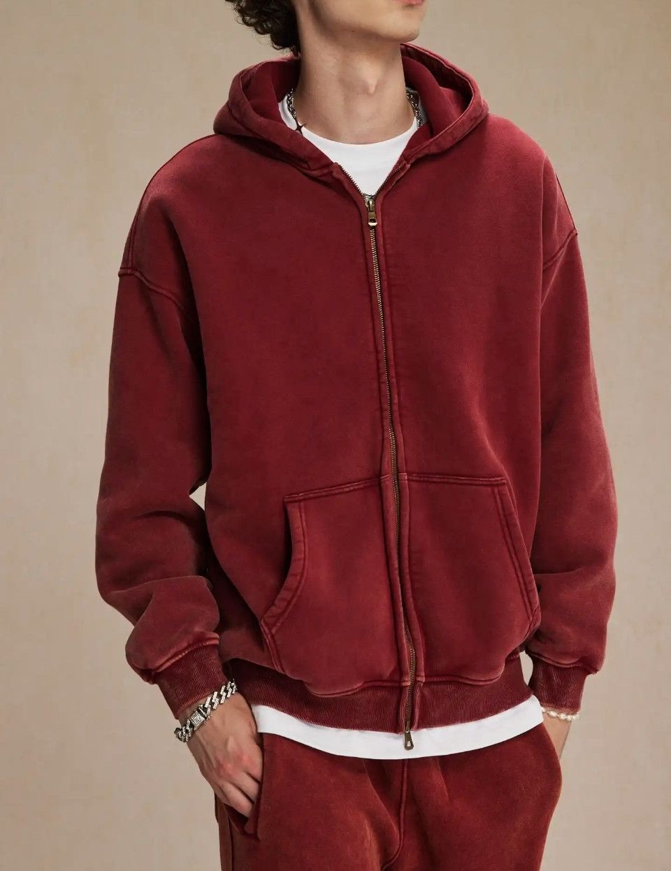 Japanese Brand Layering Hoodie Vintage Y2K Baggy Work Wear Style Size US XL / EU 56 / 4 - 2 Thumbnail