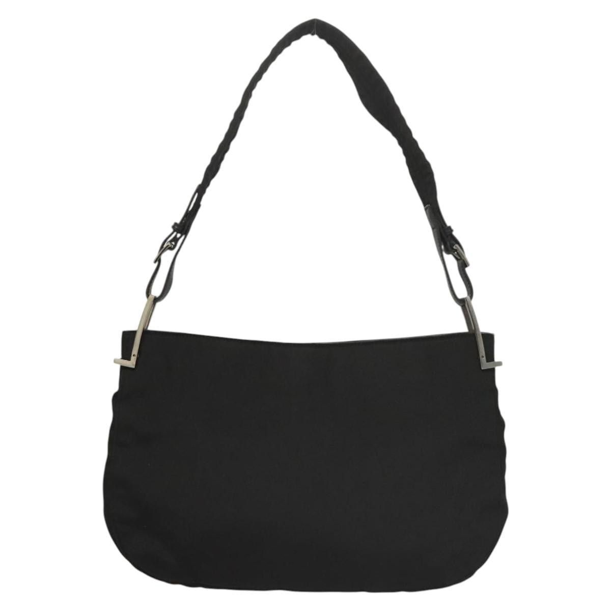 Gucci GUCCI Shoulder Bag Nylon Black Silver 001 3193 001 3193 Size ONE SIZE - 2 Thumbnail