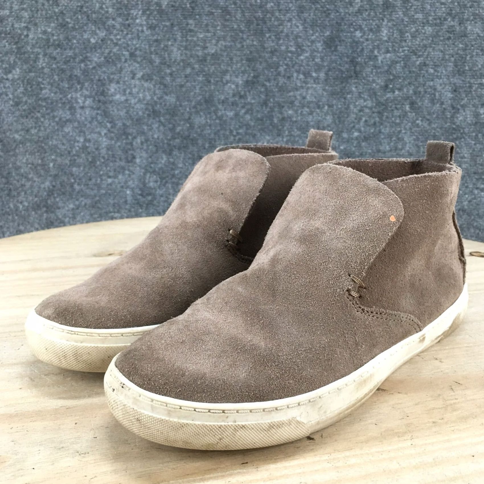 Dolce Vita DV Dolce Vita Boots Womens 6.5 Ankle Booties Brown Leather Pull On Almond Toe Size US 7 / IT 37 - 5 Thumbnail
