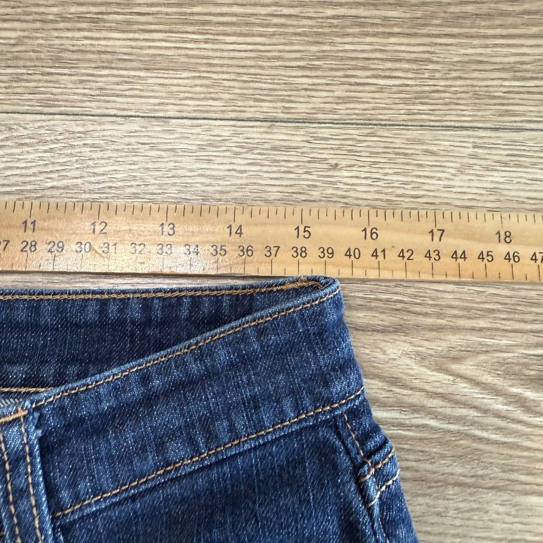 Old Navy VINTAGE Old Navy Women's Jeans Bootcut Mid Rise Regular Size M 30 Blue 90s Size 32" / US 10 / IT 46 - 5 Thumbnail