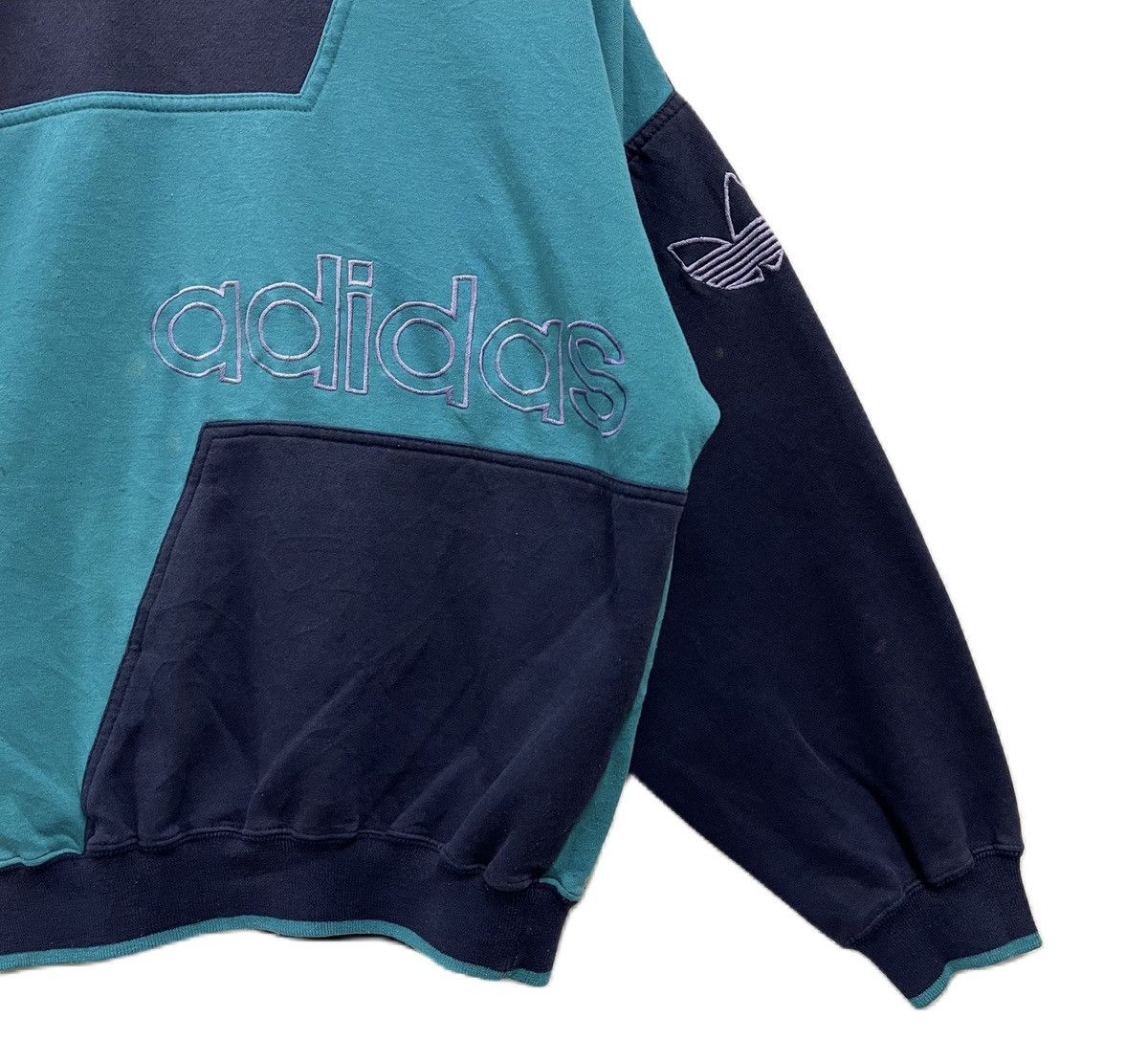 Adidas Vintage 90s Adidas Sweatshirt Pullover Size US M / EU 48-50 / 2 - 4 Thumbnail