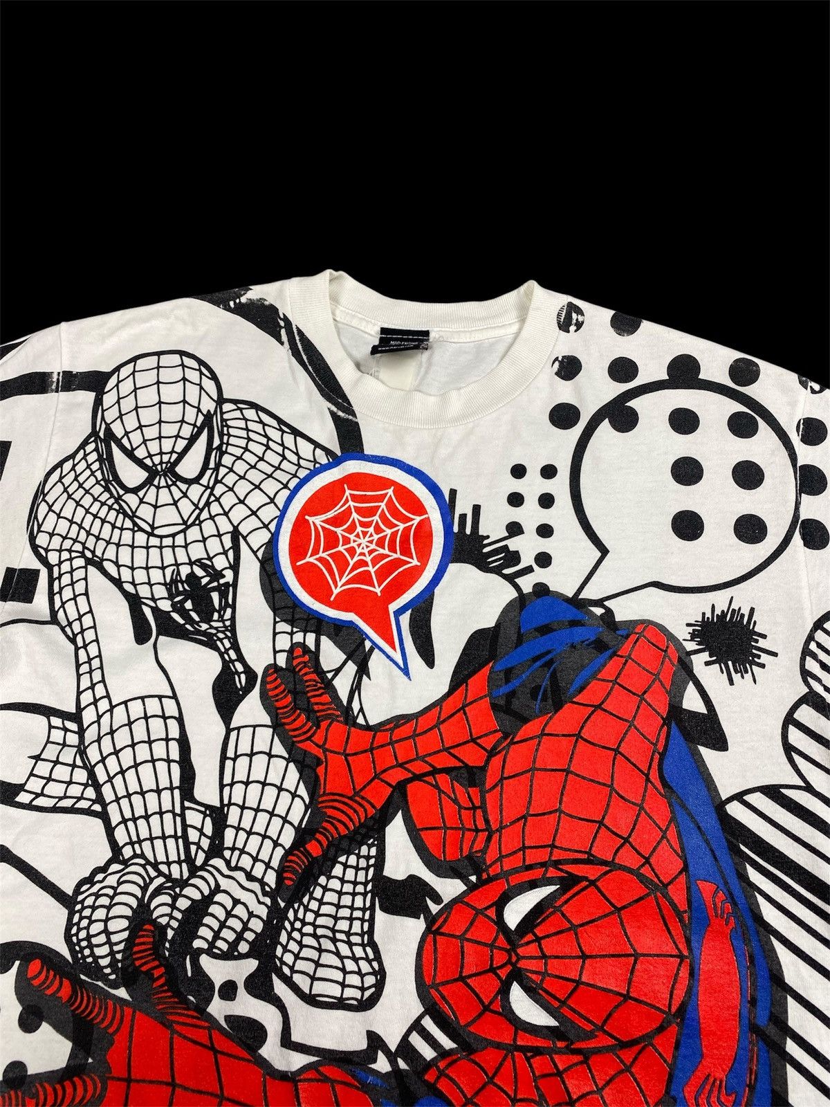 Vintage Vintage Spiderman AOP T-Shirt Size US M / EU 48-50 / 2 - 3 Thumbnail
