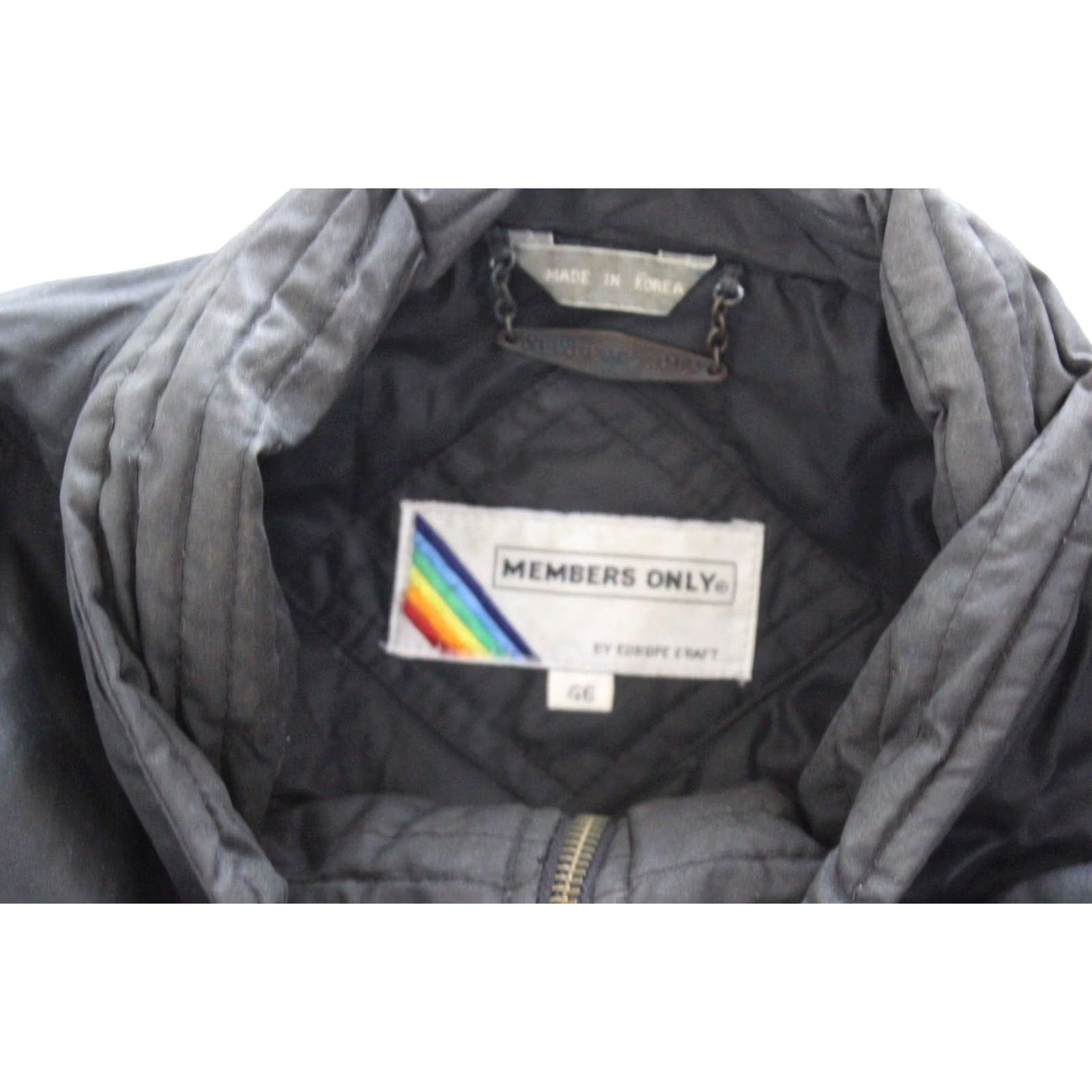 Members Only VTG Members Only Thick Puffy Zippered Jacket XL Extra Large Jacket Men Multicolor 1980s 90s Style Zippered Puffy VTG Size US XL / EU 56 / 4 - 7 Thumbnail