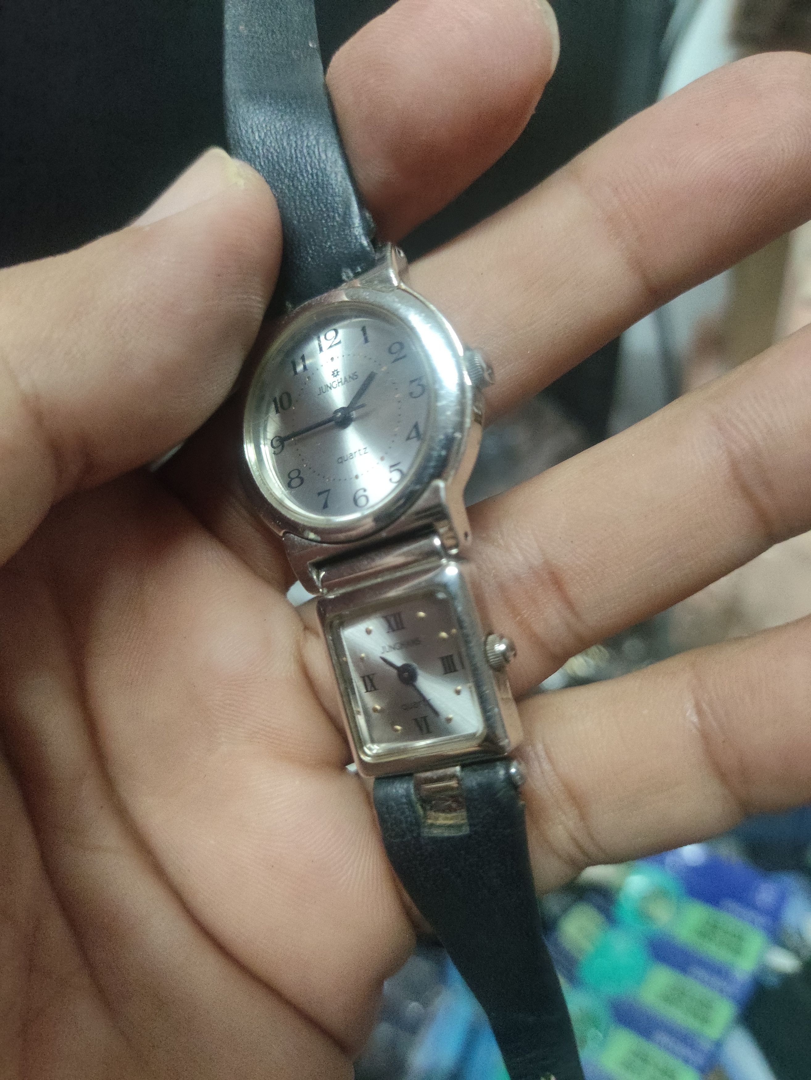 Junghans JUNGHANS QUARTZ Vintage Dual Time Watch Authentic Size ONE SIZE - 10 Thumbnail