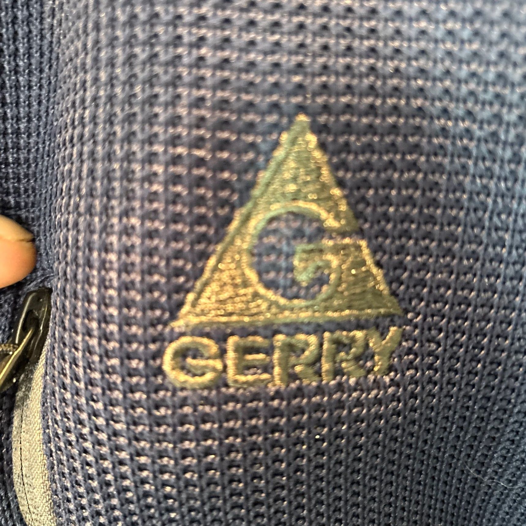Vintage Gerry Bomber Jacket Mens 2XL Blue Fleece Lined Textured Waffle Knit Zip Casual Travel Men Mids-Length Brand Gerry Size US XXL / EU 58 / 5 - 7 Thumbnail