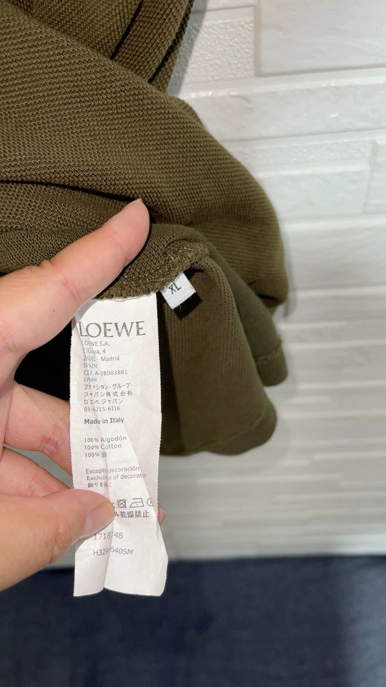 Loewe LOEWE Polo shirt with short sleeves and embroidered logo o Size XL / US 12-14 / IT 48-50 - 4 Thumbnail
