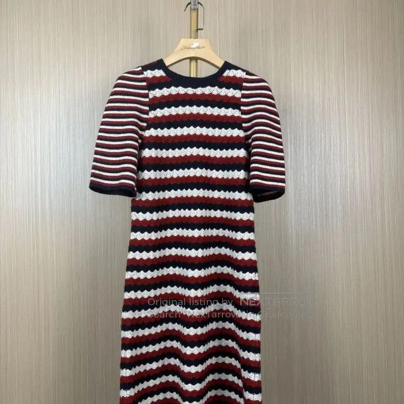Chanel Chanel Multi-Striped Cotton Dress for Women . Size M / US 6-8 / IT 42-44 - 1 Thumbnail