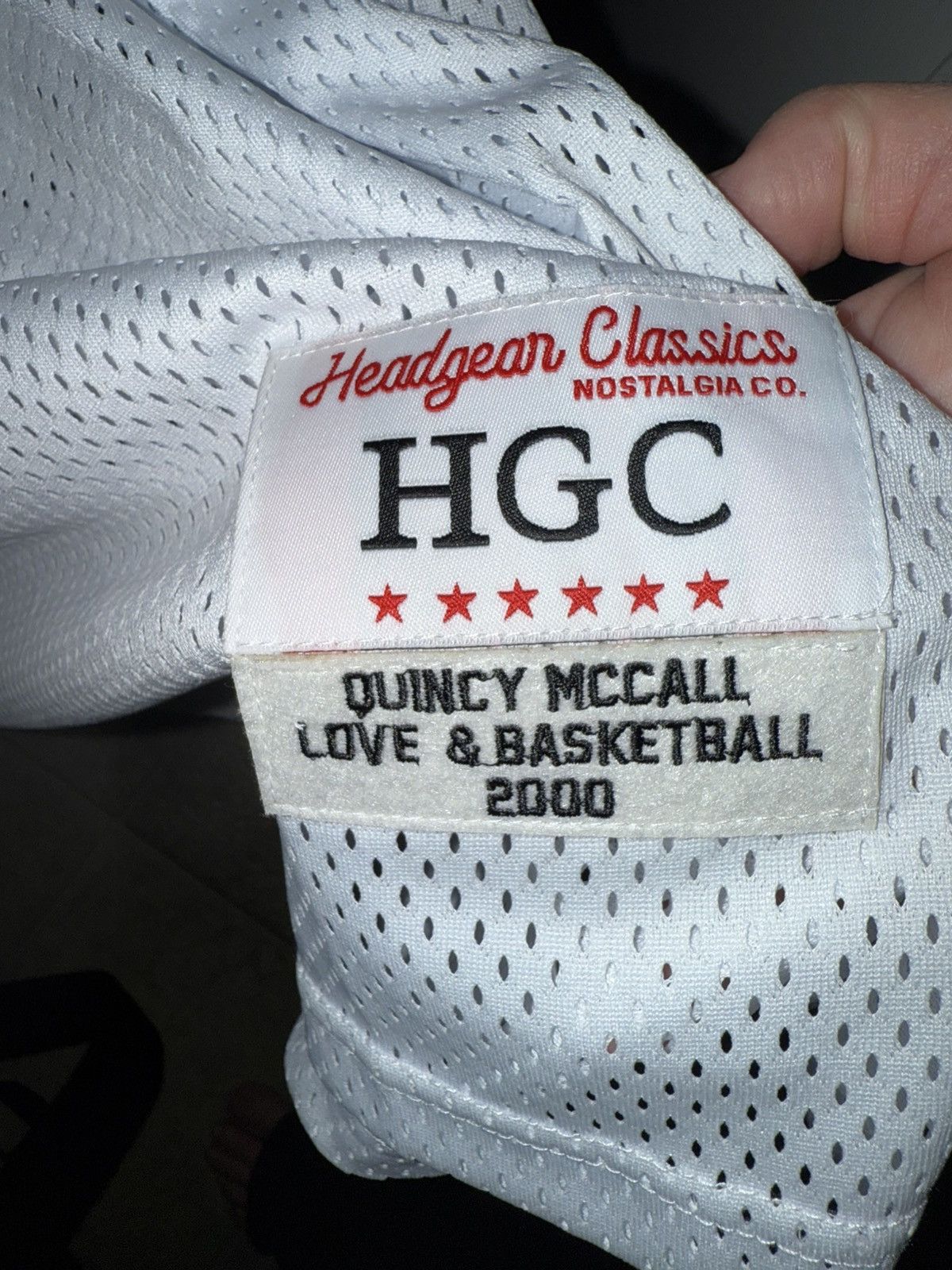 Other Headgear Classics CRENSHAW McCALL 22 basketball jersey, XL Size US XL / EU 56 / 4 - 6 Thumbnail