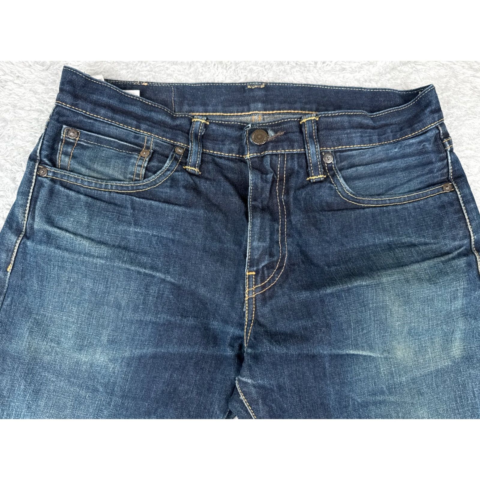 Levi's Levis Jeans Adult 32 Blue Denim 511 32x33 Cotton Blend Premium Big E Size US 32 / EU 48 - 4 Thumbnail