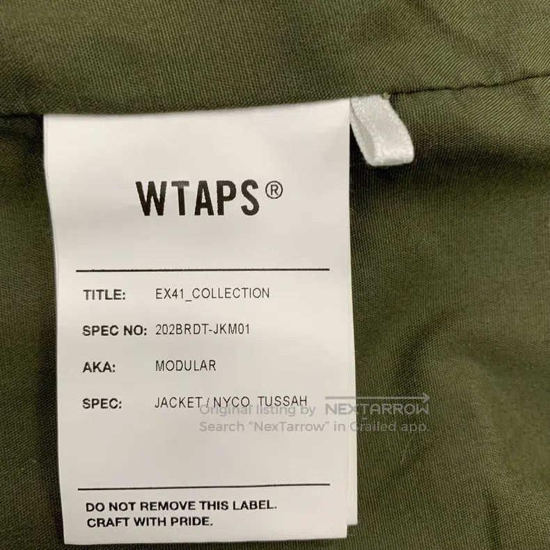 Wtaps Wtaps Green Multi-pocket Eight-pocket Jacket Size US S / EU 44-46 / 1 - 7 Thumbnail