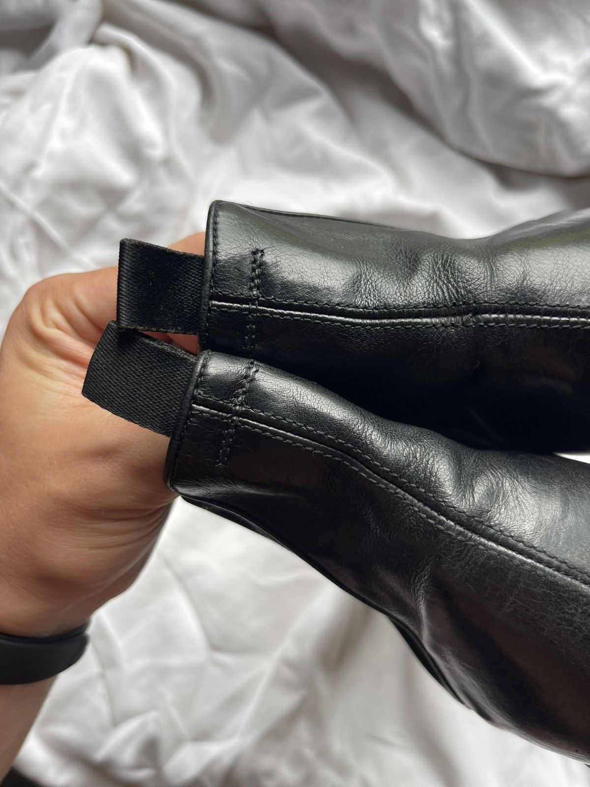 Officine Creative Oficine Creative black chelsea Leather Boots Guidi style Size US 10 / EU 43 - 17 Thumbnail