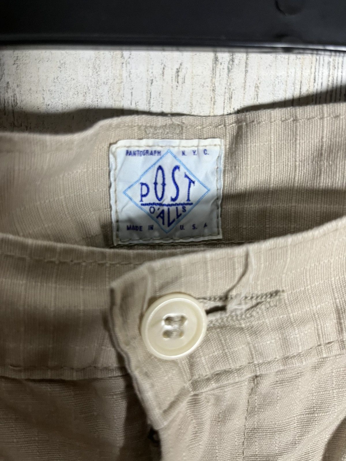Post Overalls Post Overalls Khaki Ripstop Cruzer Shorts Size 32 Size US 32 / EU 48 - 3 Thumbnail