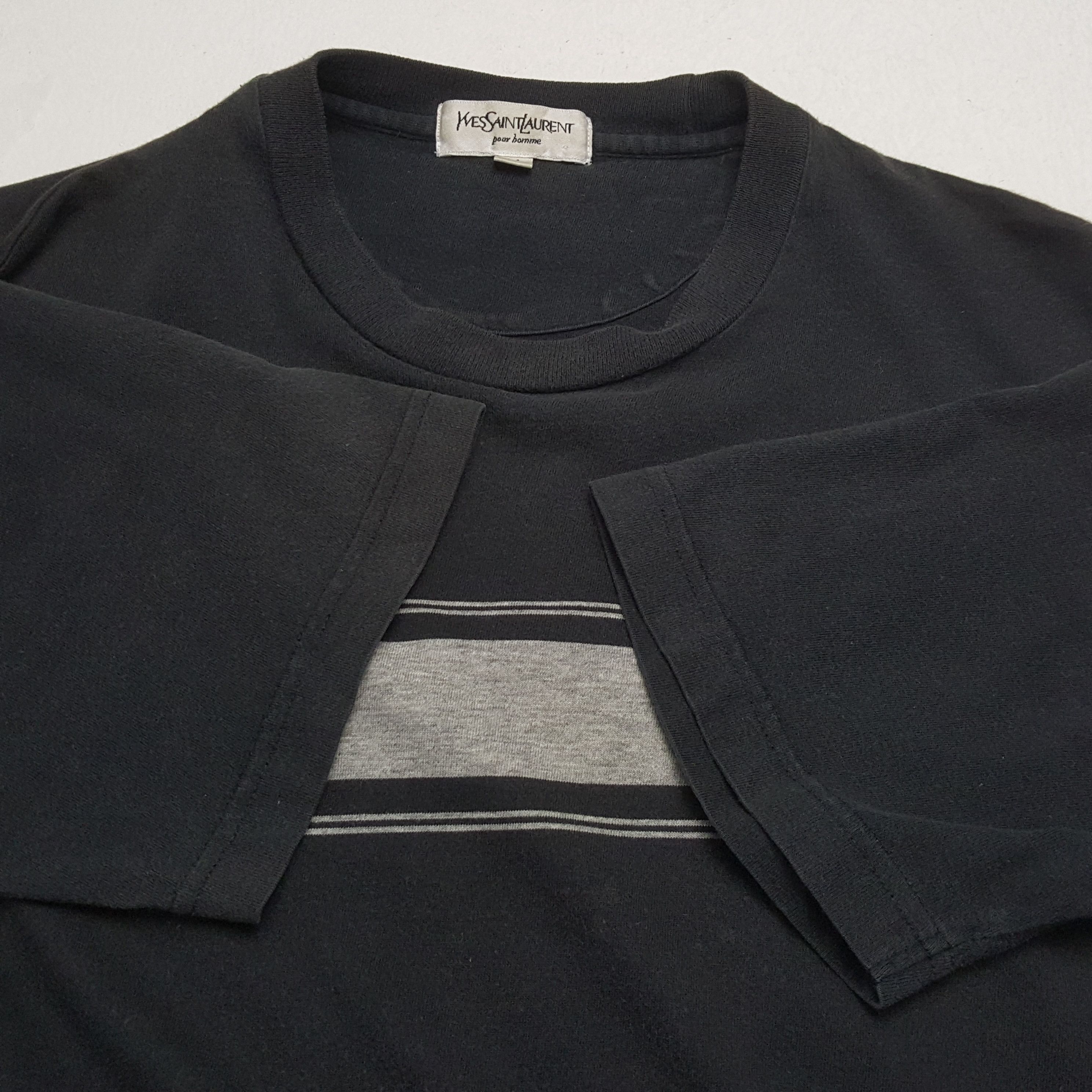Vintage × Yves Saint Laurent Vintage YVES SAINT LAURENT Italian Fashion Brand T-Shirts Size US M / EU 48-50 / 2 - 6 Thumbnail