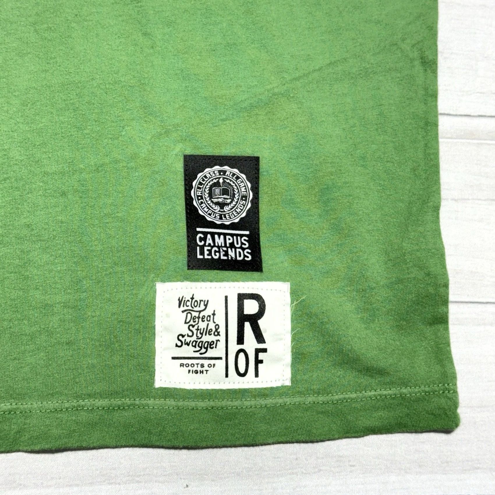 Roots VINTAGE Roots of Fight Bill Russell T-Shirt 4XL Green 1955 San Francisco Basketball NWT Size US XXL / EU 58 / 5 - 2 Thumbnail