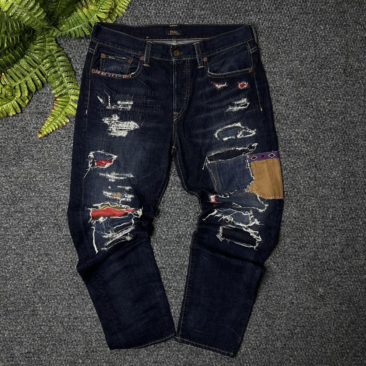 Polo Ralph Lauren Polo Ralph Lauren Limited Edition Denim Jeans Size 27" / US 4 / IT 40 - 1 Thumbnail