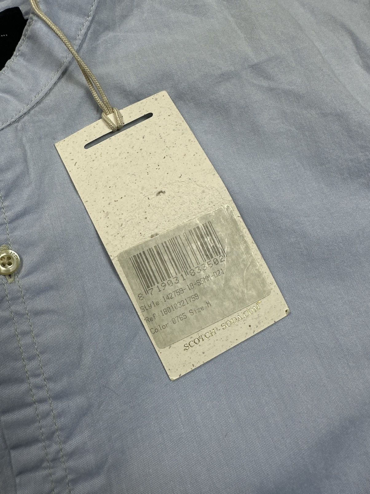 Scotch & Soda Scotch&Soda Light Blue Short sleeve buttoned shirt Size US M / EU 48-50 / 2 - 4 Thumbnail