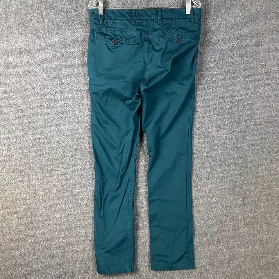 Other Matchstick Pants Men's 32x30 Chino Cotton Blend Blue Adults Size US 32 / EU 48 - 5 Thumbnail