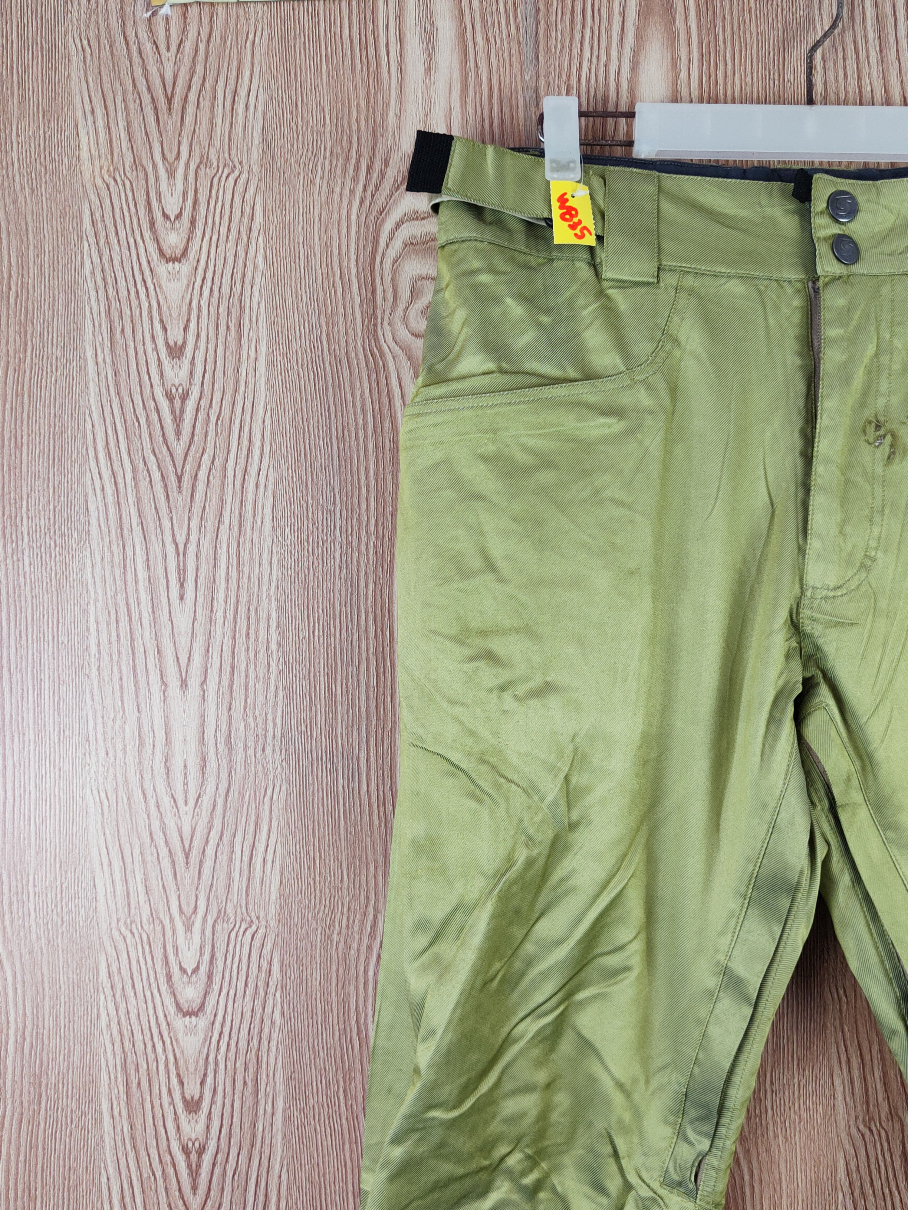 Japanese Brand Stormshed Green Ski Snowboarding Pants #W835 Size US 31 - 3 Thumbnail