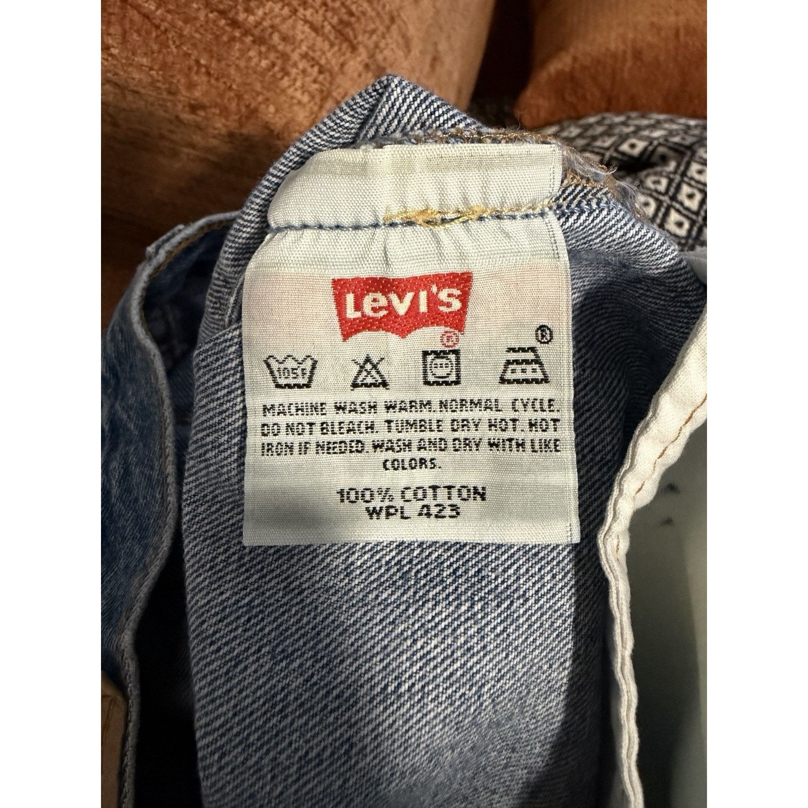 Levi's Levi’s 501 Jeans 33x30 Denim Button Fly 501-0193 Vintage Size US 32 / EU 48 - 5 Thumbnail