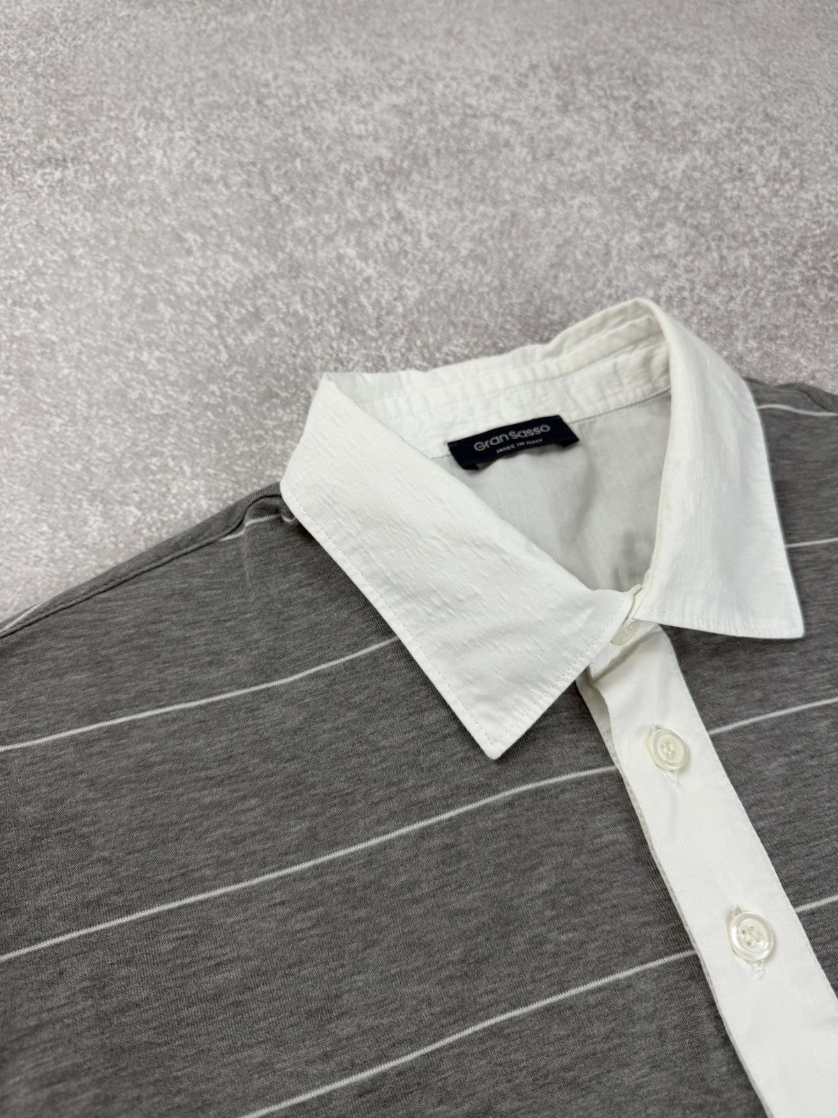 Gran Sasso Gran Sasso Cotton Polo Shirt Men’s Size 48 Size US M / EU 48-50 / 2 - 6 Thumbnail