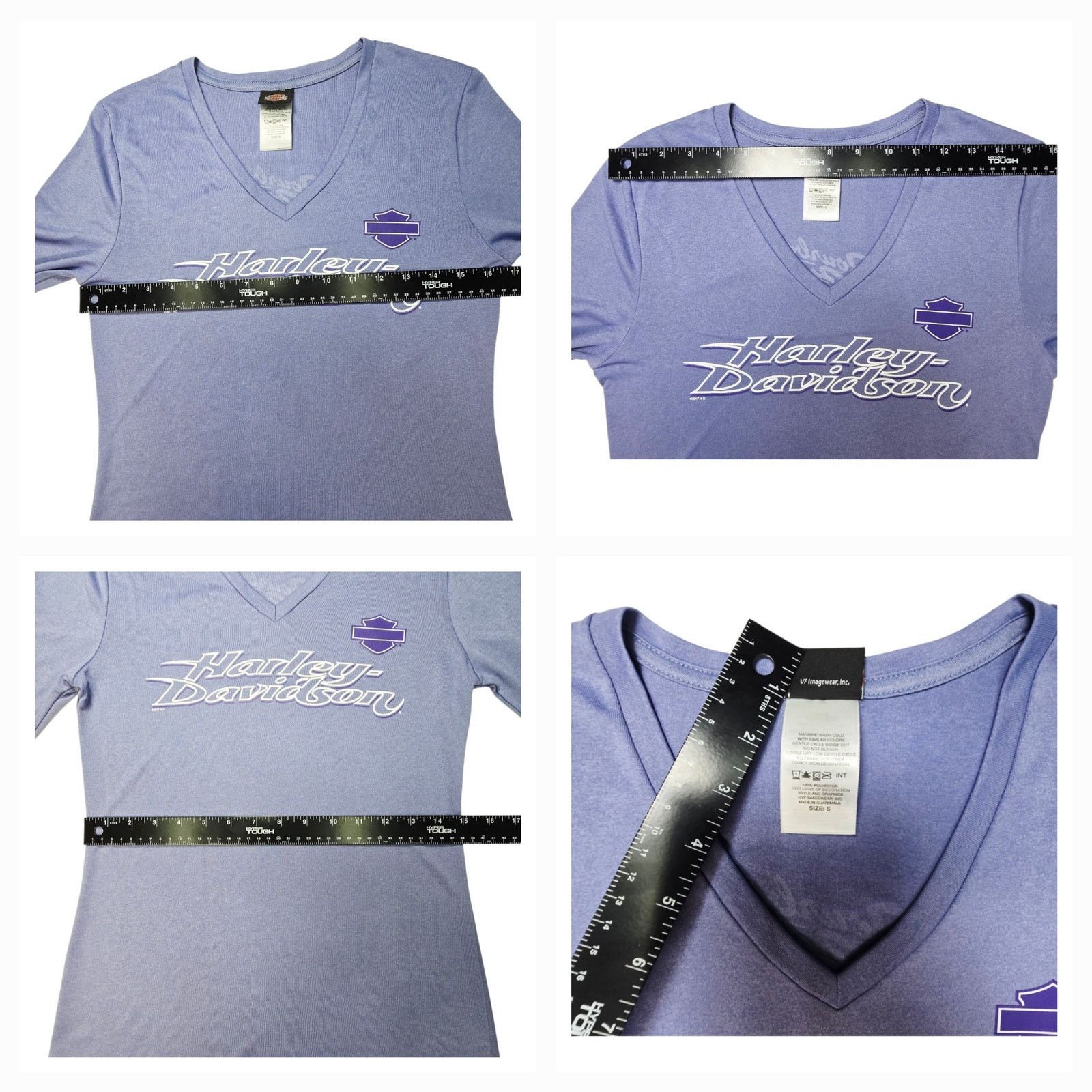 Harley Davidson 2011 Harley-Davidson Womens Small T-shirt Long Sleeve Size S / US 4 / IT 40 - 2 Thumbnail