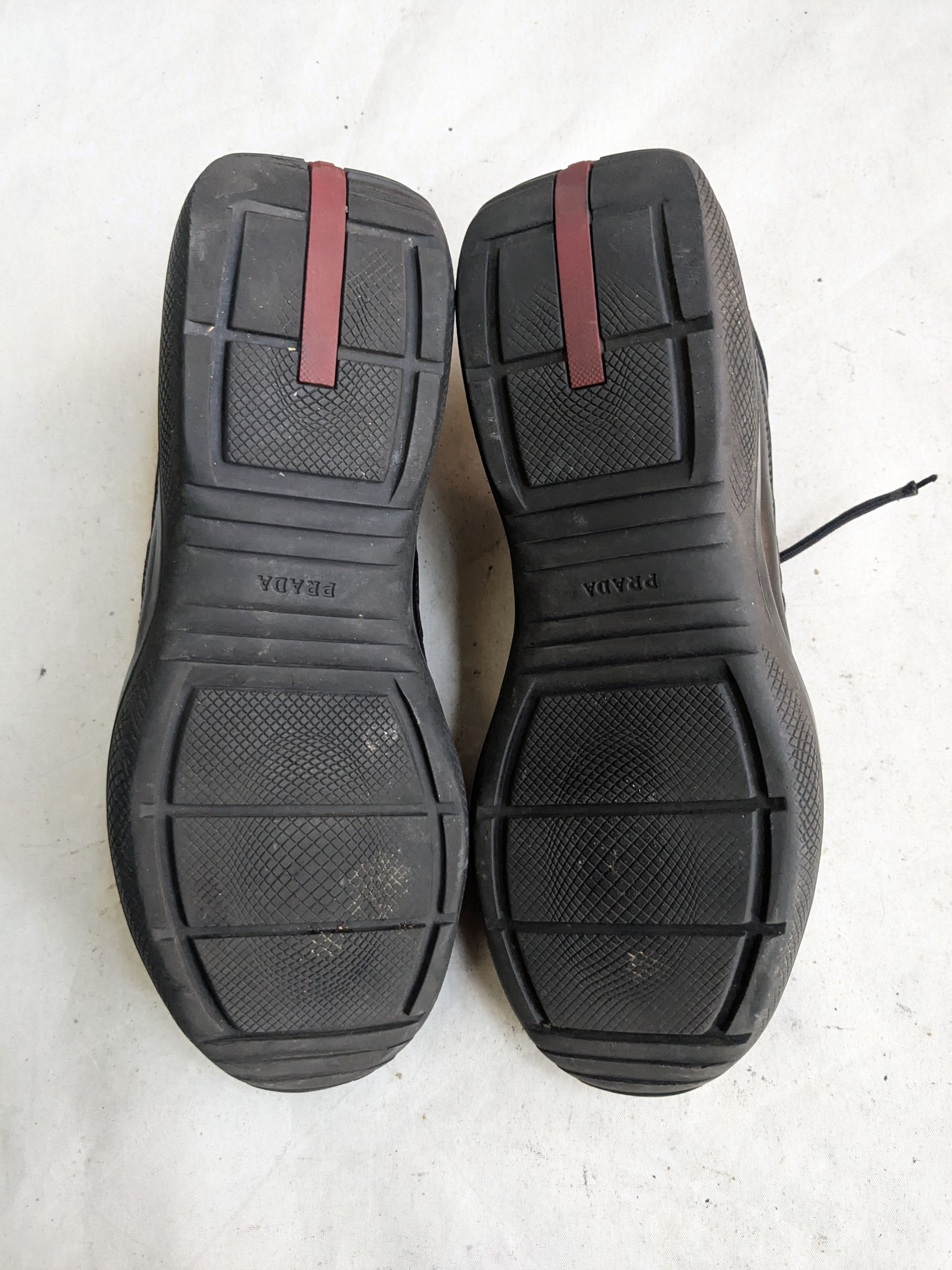 Prada Prada America's Cup Black Red Leather 9 Low Size US 9 / EU 42 - 14 Thumbnail