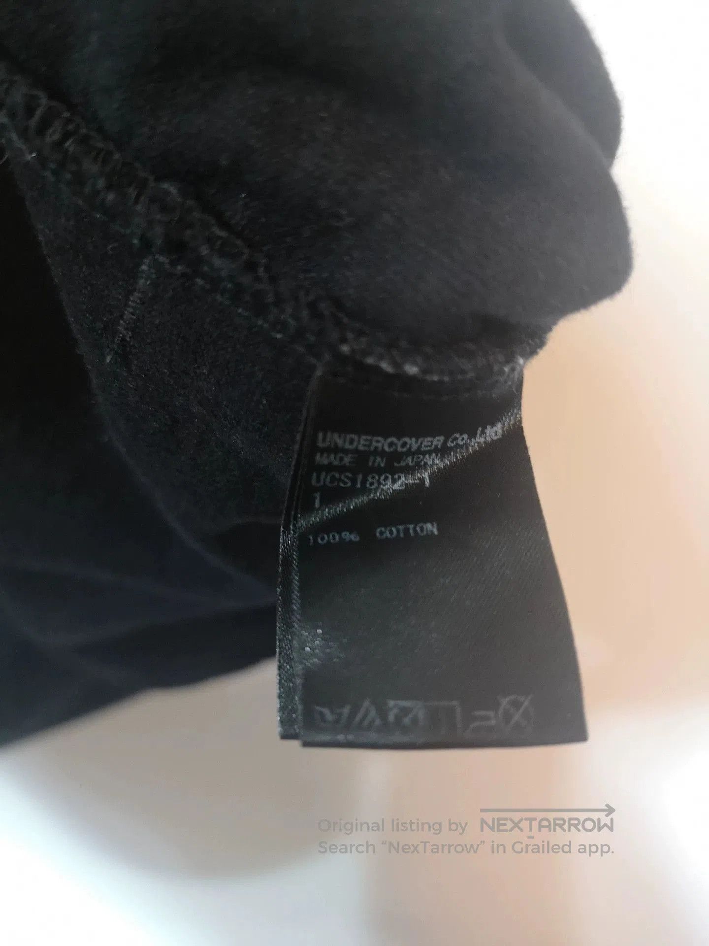 Undercover black short sleeve t. Size US M / EU 48-50 / 2 - 6 Thumbnail