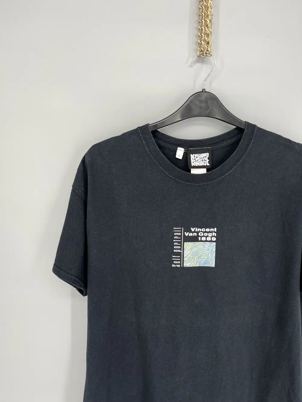 Vintage Rare Design Vintage Art Painter Vincent Van Gogh T-shirt Size US L / EU 52-54 / 3 - 4 Thumbnail