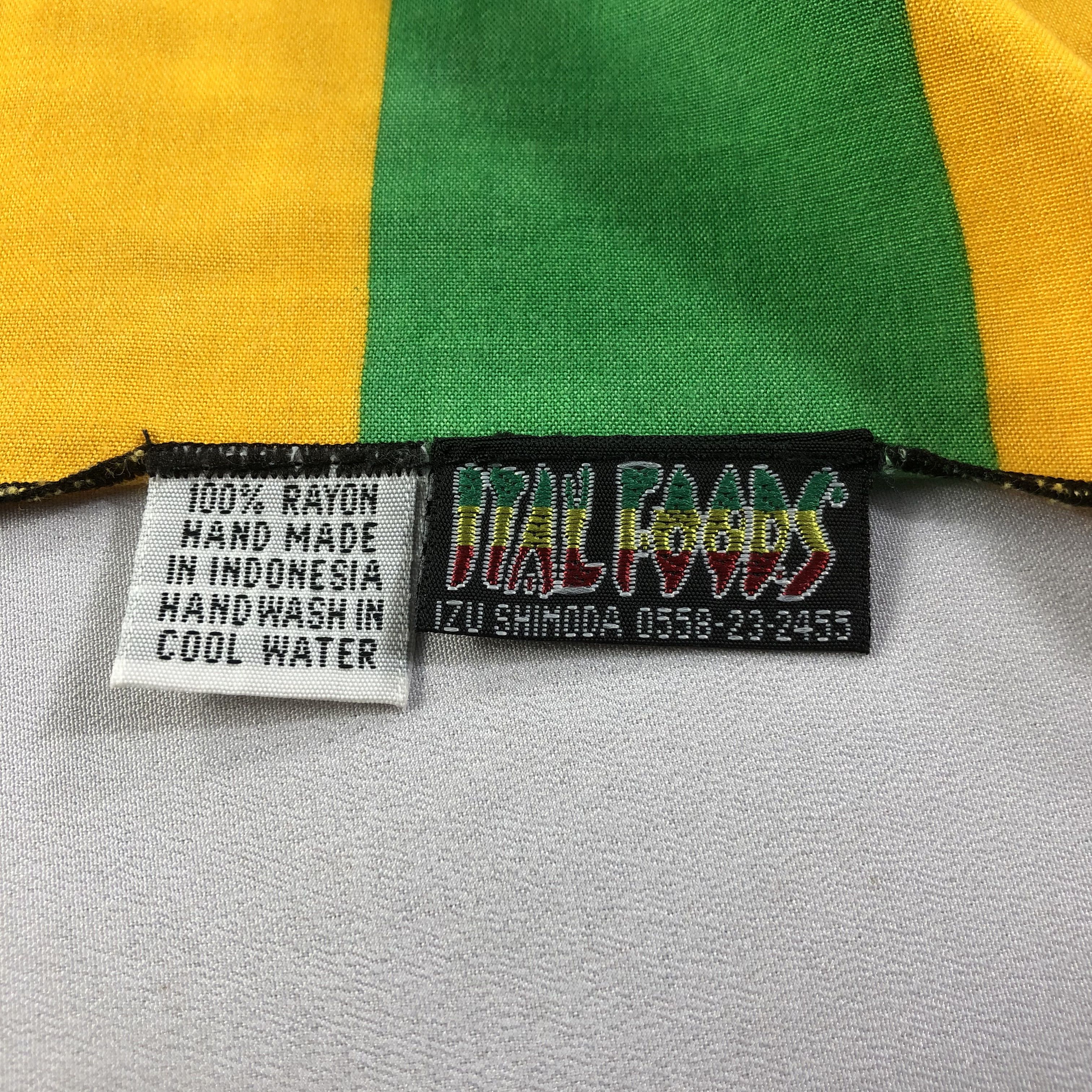 Bob Marley Bob Marley Rasta Handkerchief Neckerchief Bandana H1475 Size ONE SIZE - 4 Thumbnail