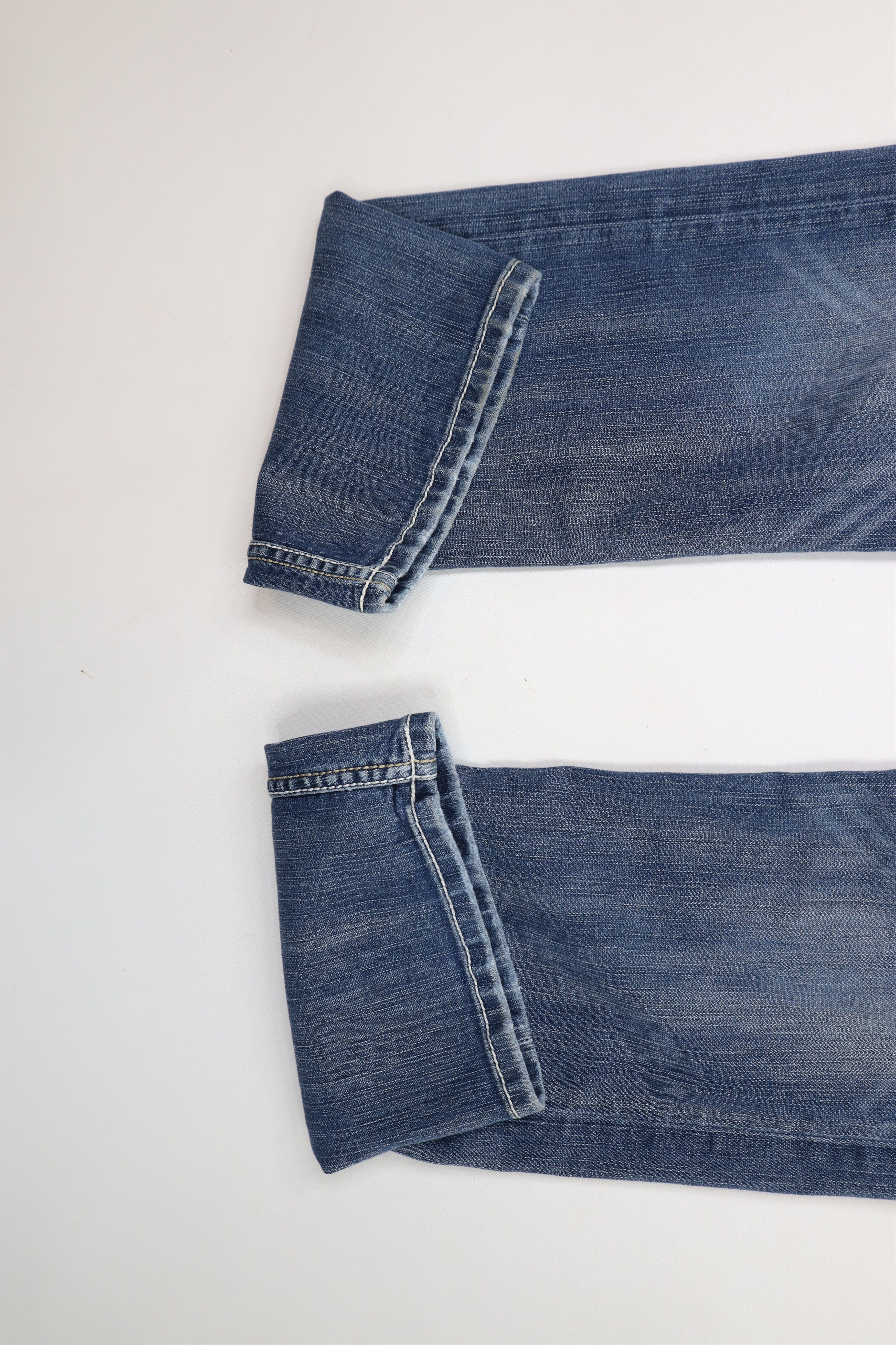 Vintage Buckle BKE Britni Stretch Flared Wide Leg Denim Jeans Blue Size 30" / US 8 / IT 44 - 5 Thumbnail