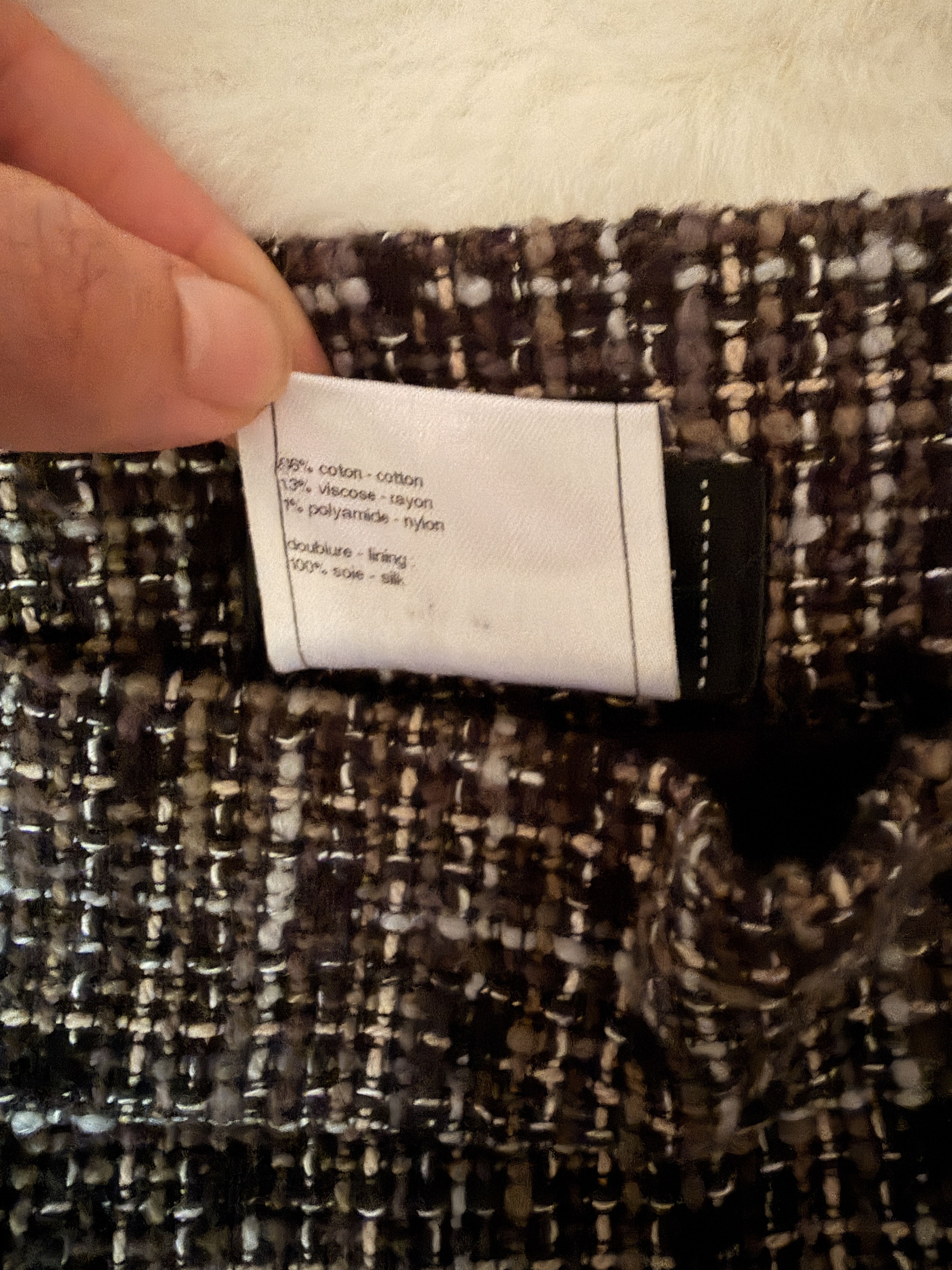 Chanel CHANEL Vintage 2009 Tweed Skirt FR36 Karl Lagerfeld Size 25" / US 0 / IT 36 - 4 Thumbnail