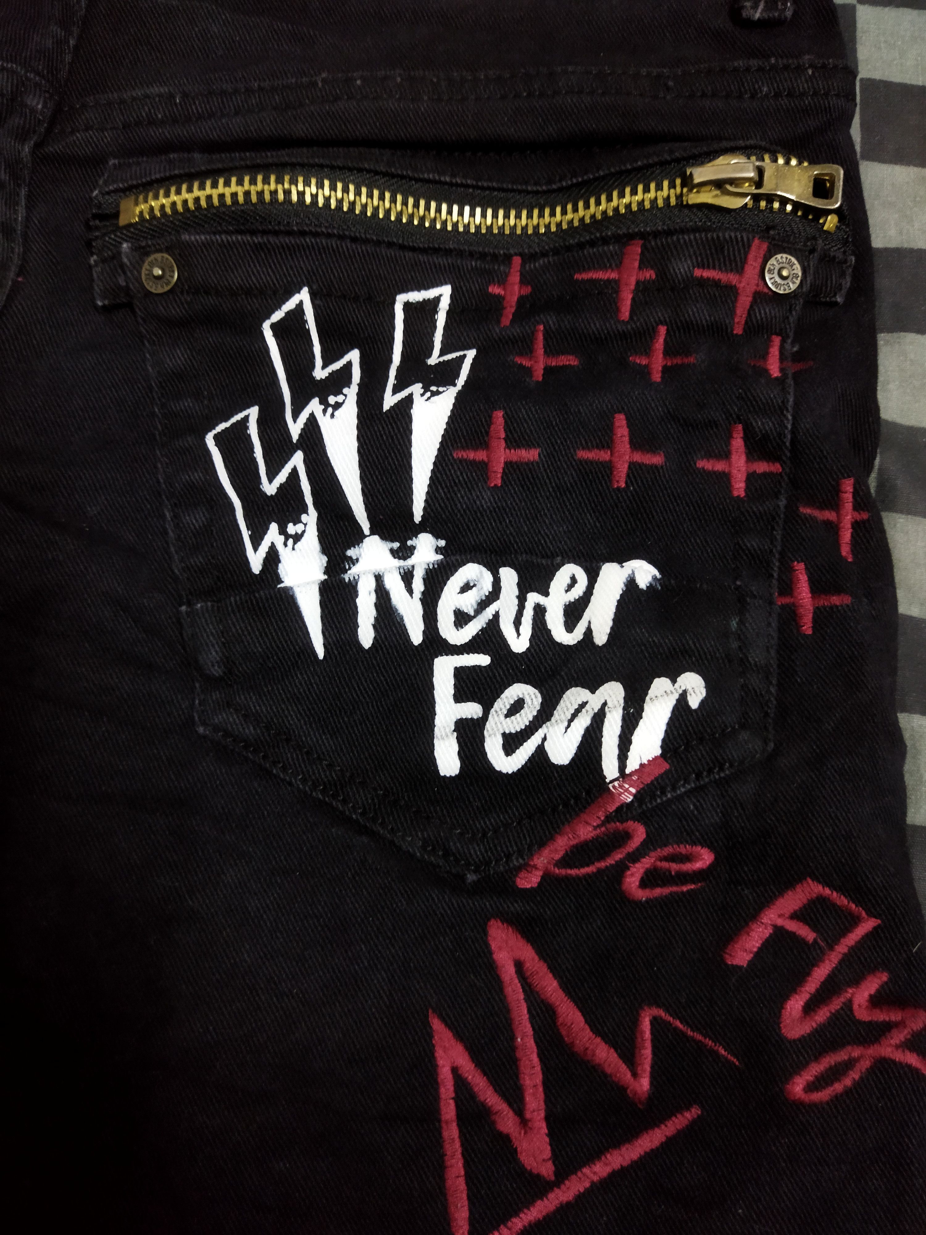 20471120 × If Six Was Nine Dstrkt Punk Pants Size US 33 - 4 Thumbnail