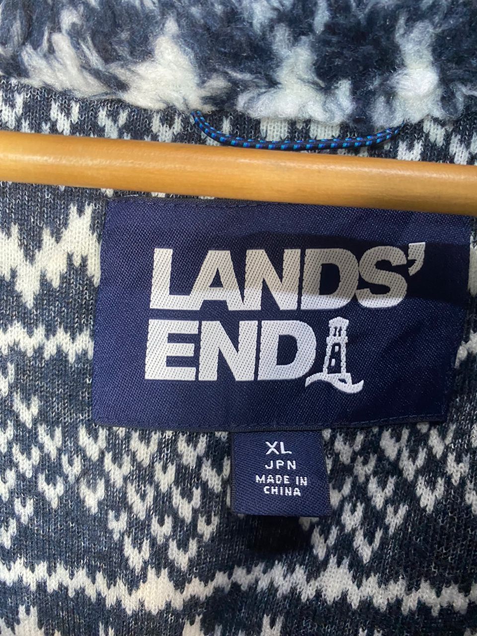 Lands' End Unisex 🔥Land end fleece zipper vest Size US L / EU 52-54 / 3 - 6 Thumbnail