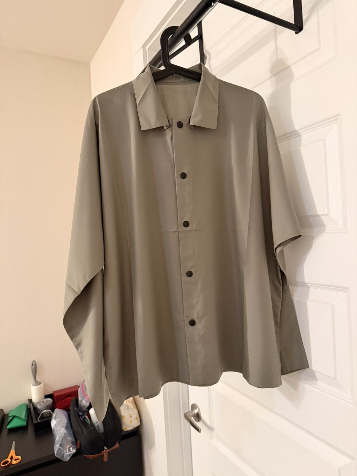 Issey Miyake Issey Miyake IM Men Convertable Collar Shirt Size US M / EU 48-50 / 2 - 3 Thumbnail