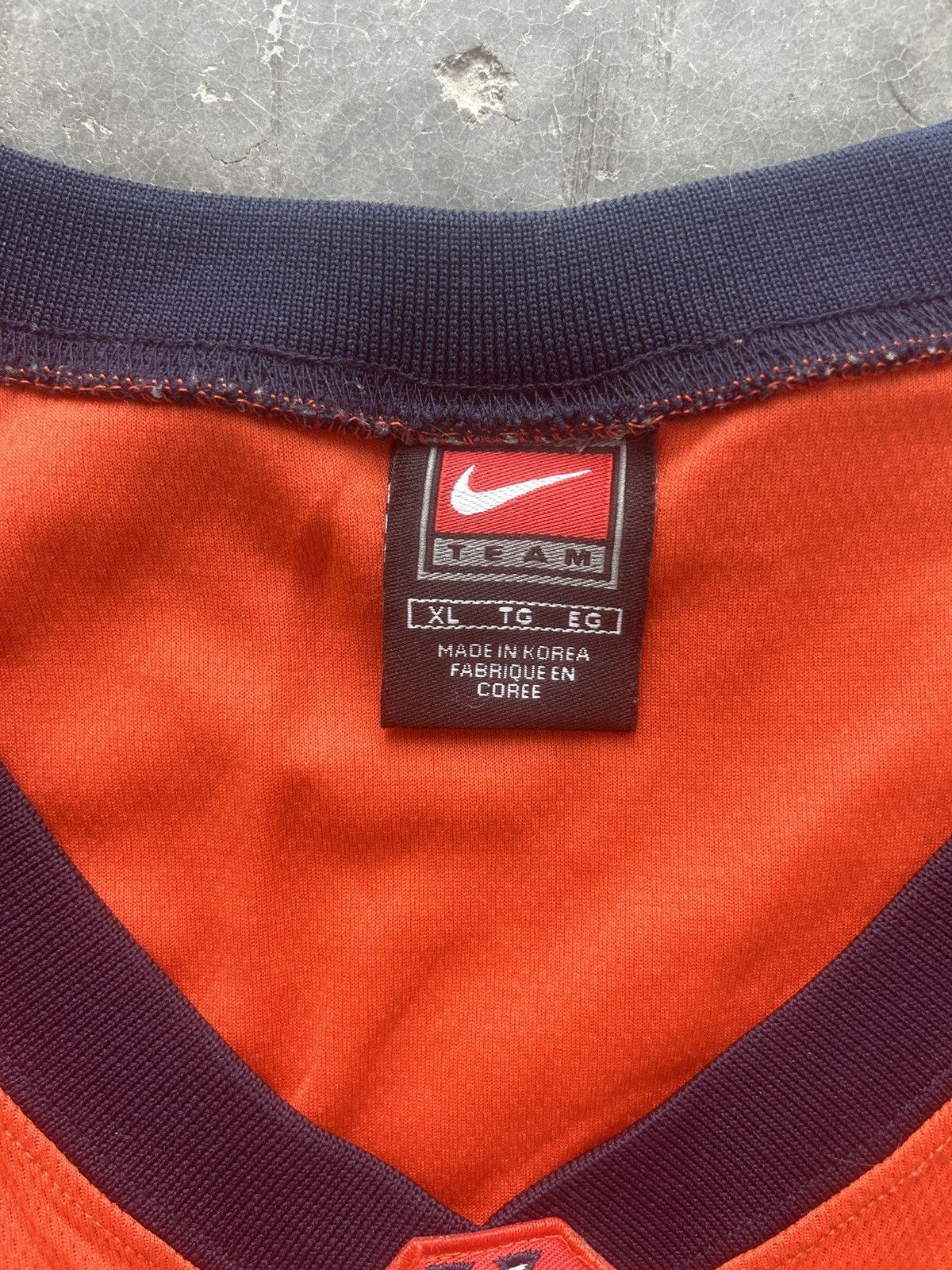 Nike × Vintage Vintage Y2K Nike UVA Basketball Jersey #44 Size US XL / EU 56 / 4 - 4 Thumbnail