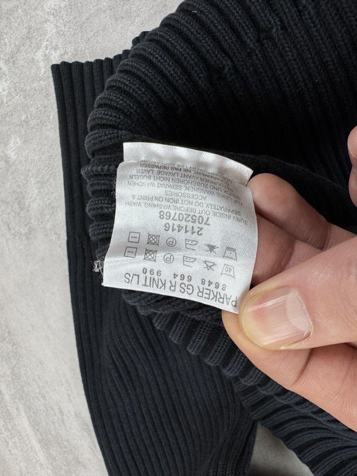 G-Star G-star RAW VTG Parker Gs R Knit L/S Cotton ribbed sweater Size US XXL / EU 58 / 5 - 5 Thumbnail