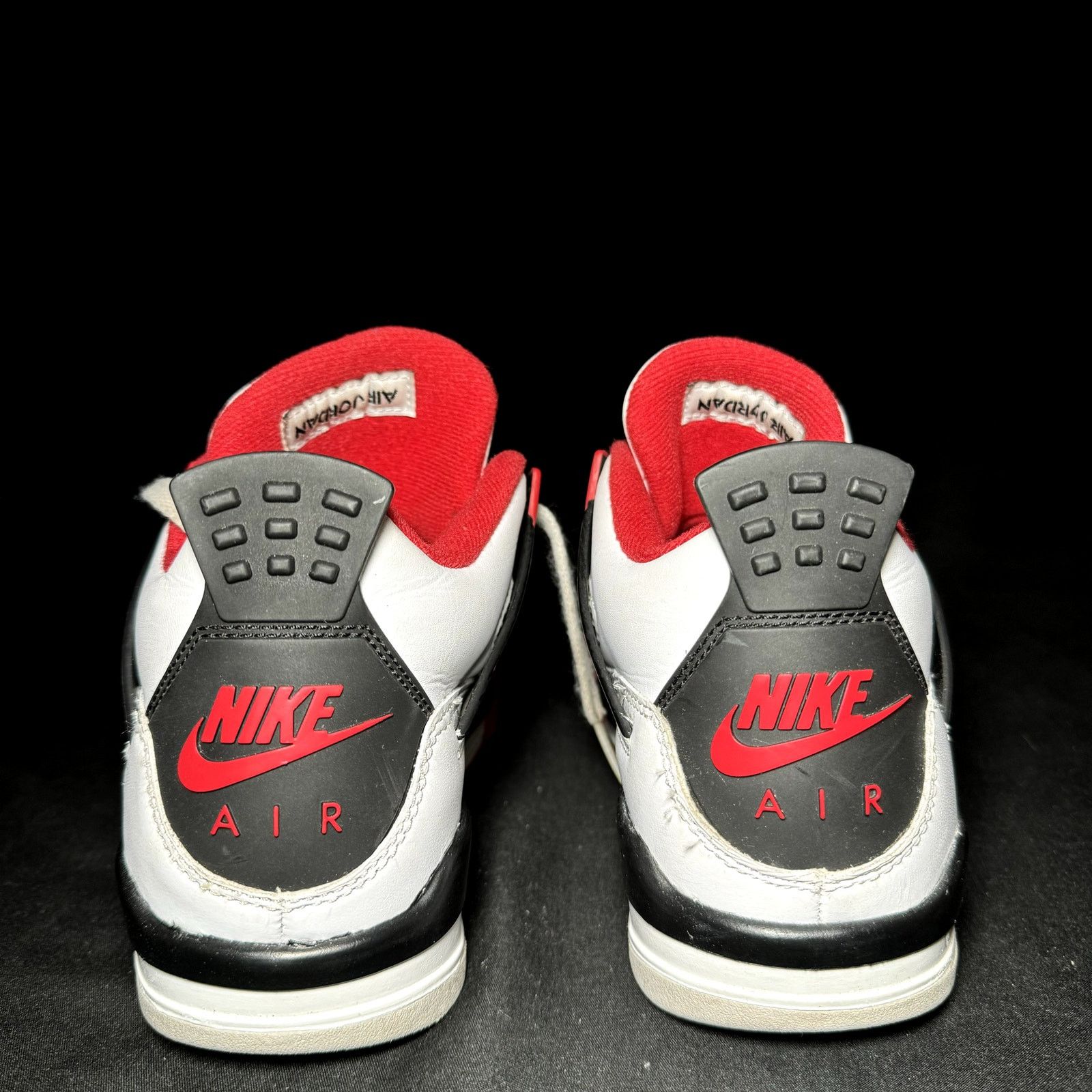 Jordan Brand × Nike Size 5.5 - Nike Air Jordan 4 Retro OG GS Fire Red 2020 Shoes Size US 5.5 / EU 38 - 5 Thumbnail