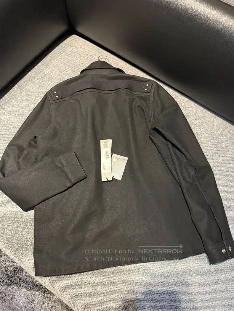 Rick Owens RICK OWENS SS24 LIDO BRAD Leather Jacket. Size US S / EU 44-46 / 1 - 2 Thumbnail
