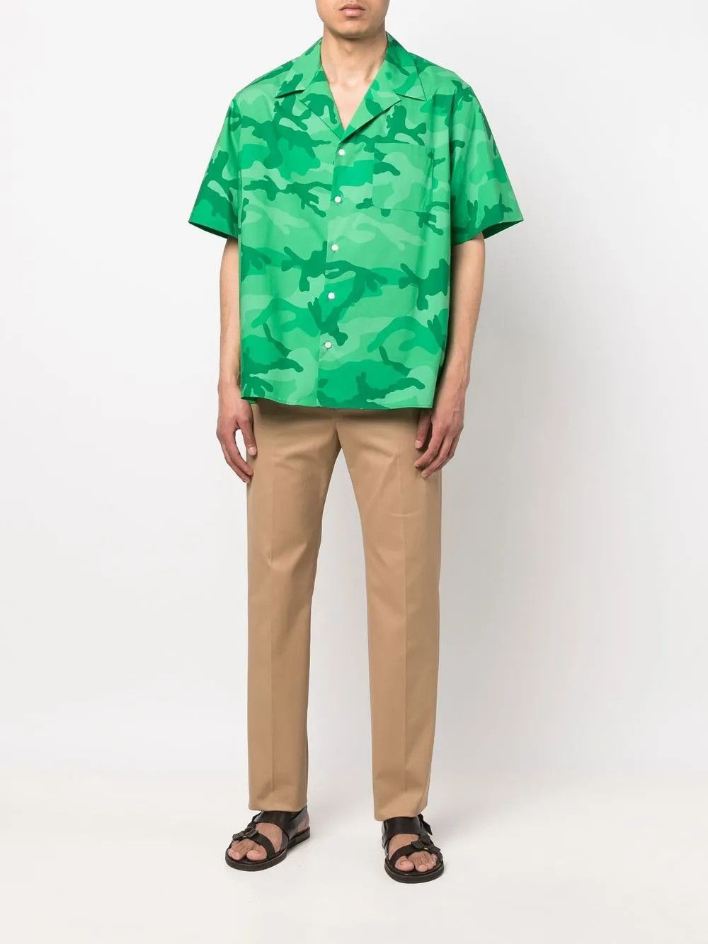 Valentino o1y0525 Casual Pant in Camel Size US 34 / EU 50 - 5 Thumbnail
