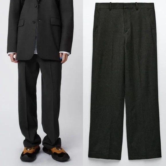 Ader Error × Zara NWT ADER ERROR X ZARA WOOL PANTS Size US 32 / EU 48 - 6 Thumbnail