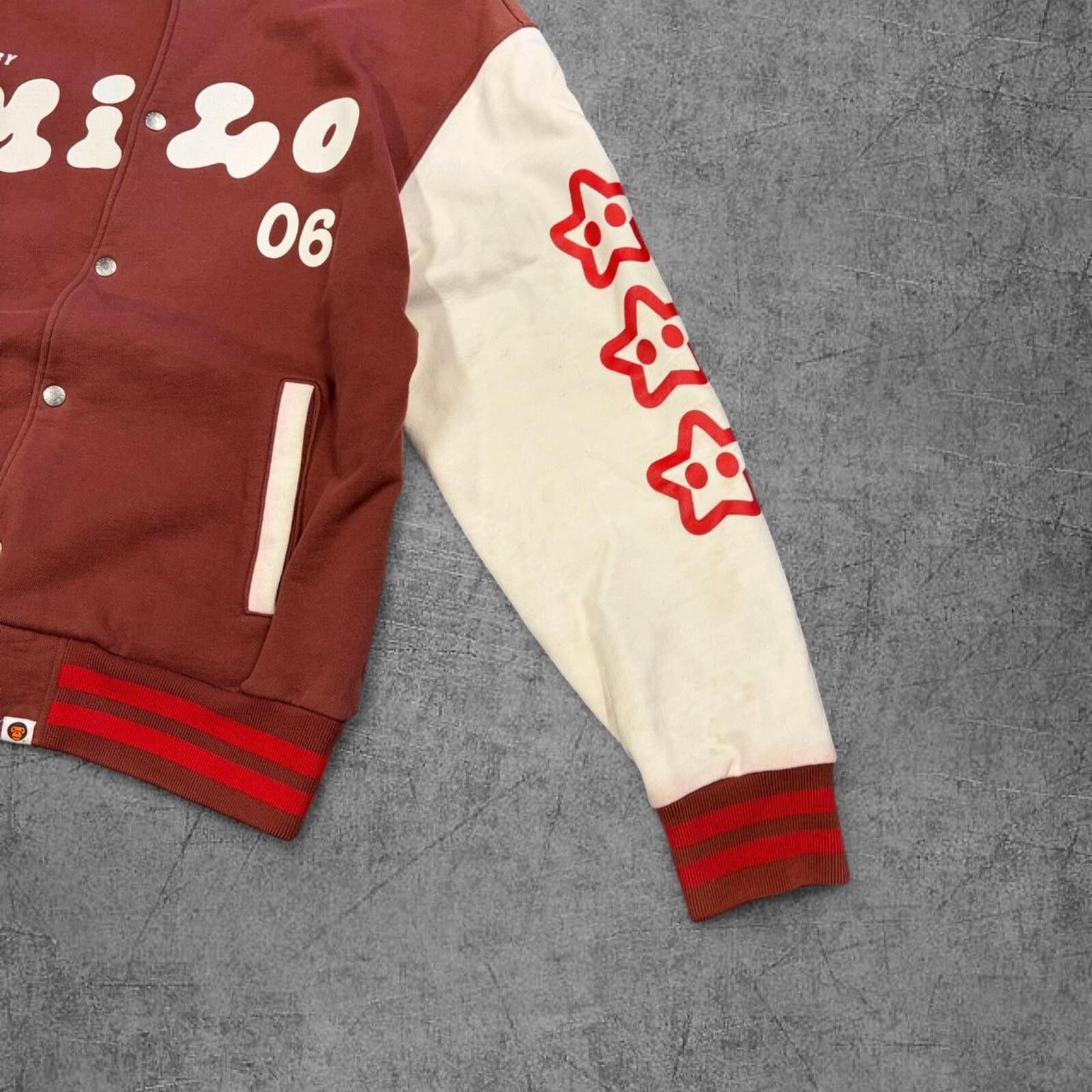 Bape Bape F/W 2006 Baby Milo Varsity Jacket Size US L / EU 52-54 / 3 - 7 Thumbnail