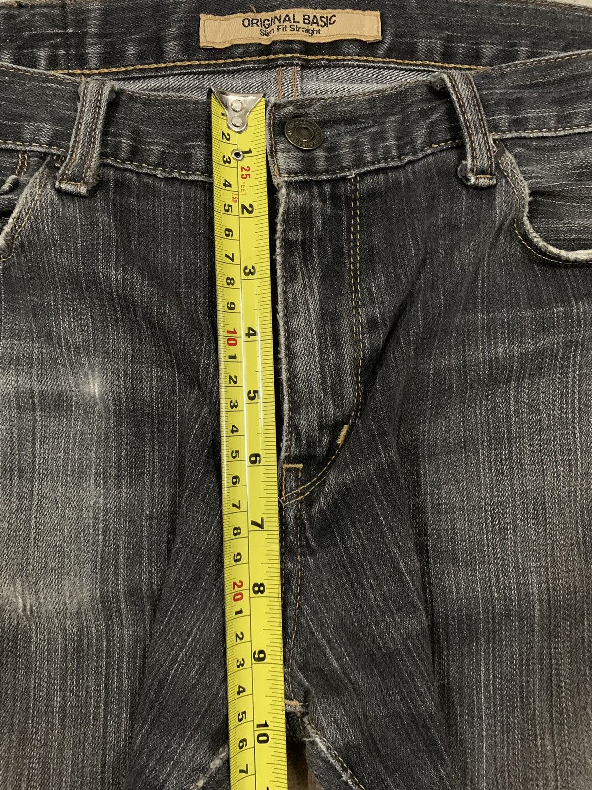 Undercover × Uniqlo Vintage Uniqlo S001 Faded Straight Leg Distressed Jeans Size US 32 / EU 48 - 15 Thumbnail