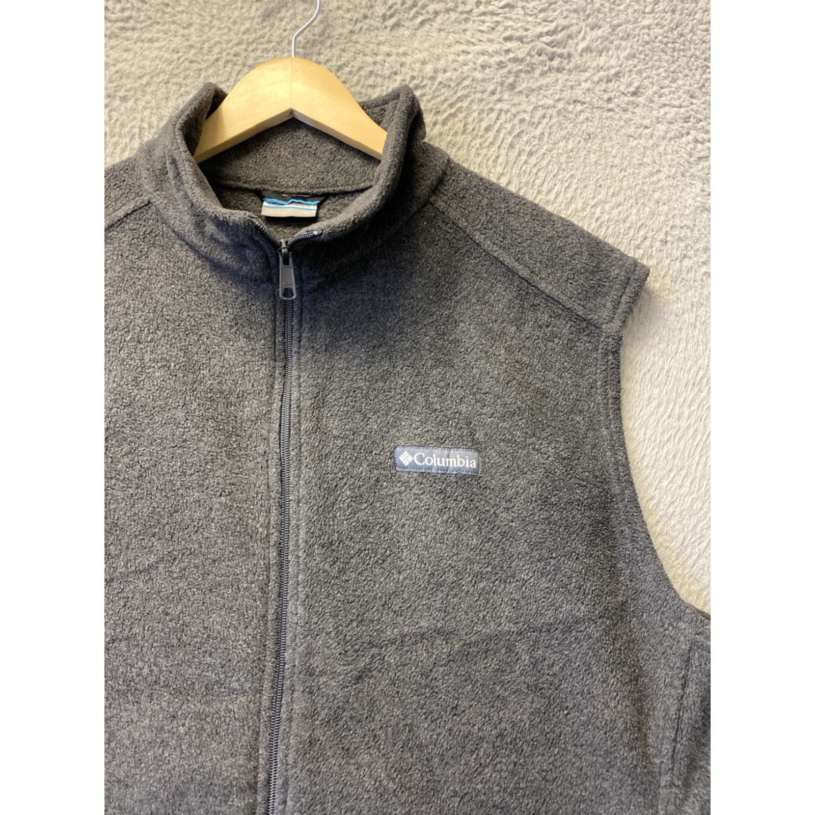 Vintage Columbia Vest Men’s XLarge Fleece Gray Size US XL / EU 56 / 4 - 2 Thumbnail