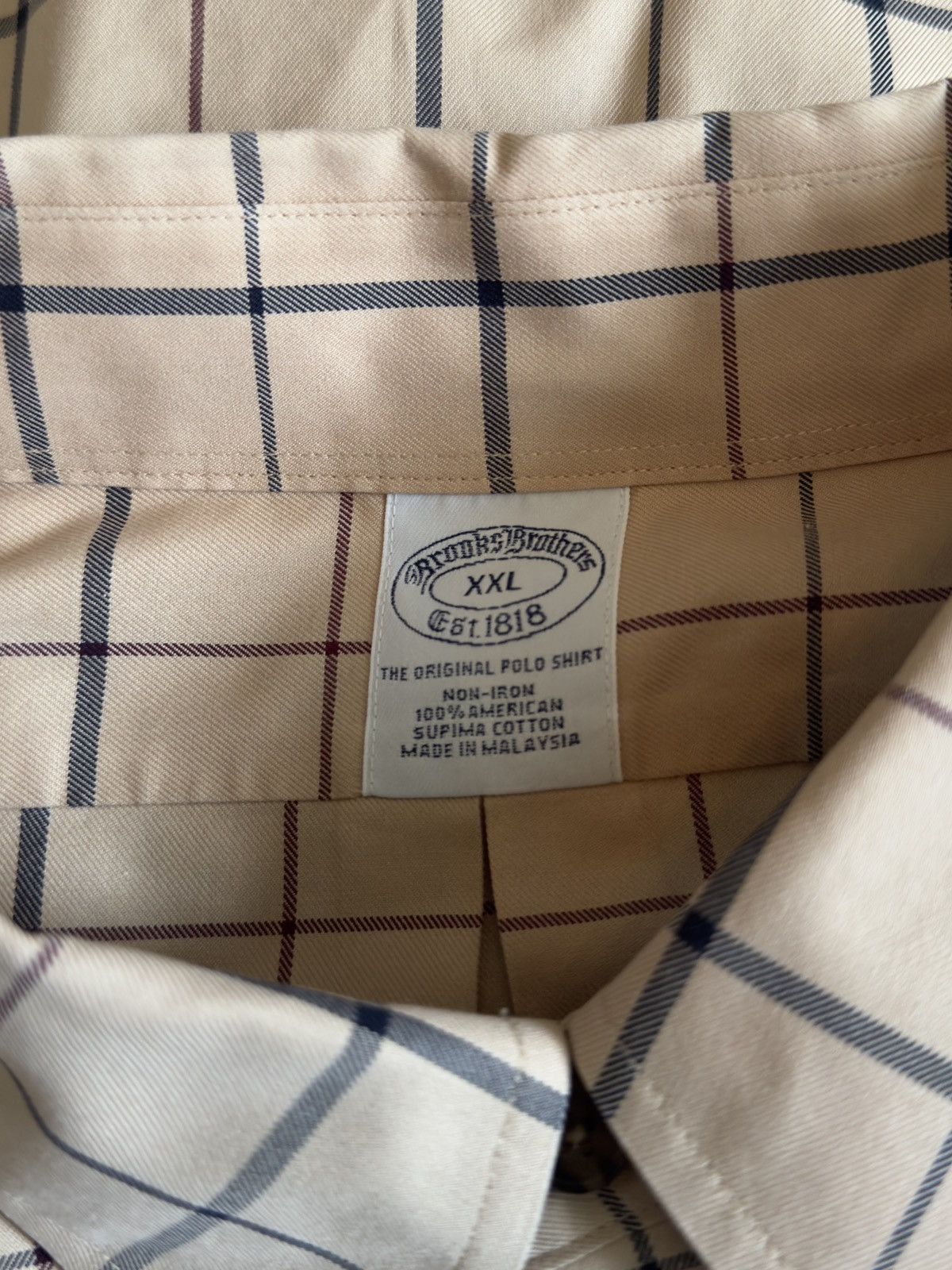 Brooks Brothers × Vintage Original Polo Shirt Size US XXL / EU 58 / 5 - 6 Thumbnail