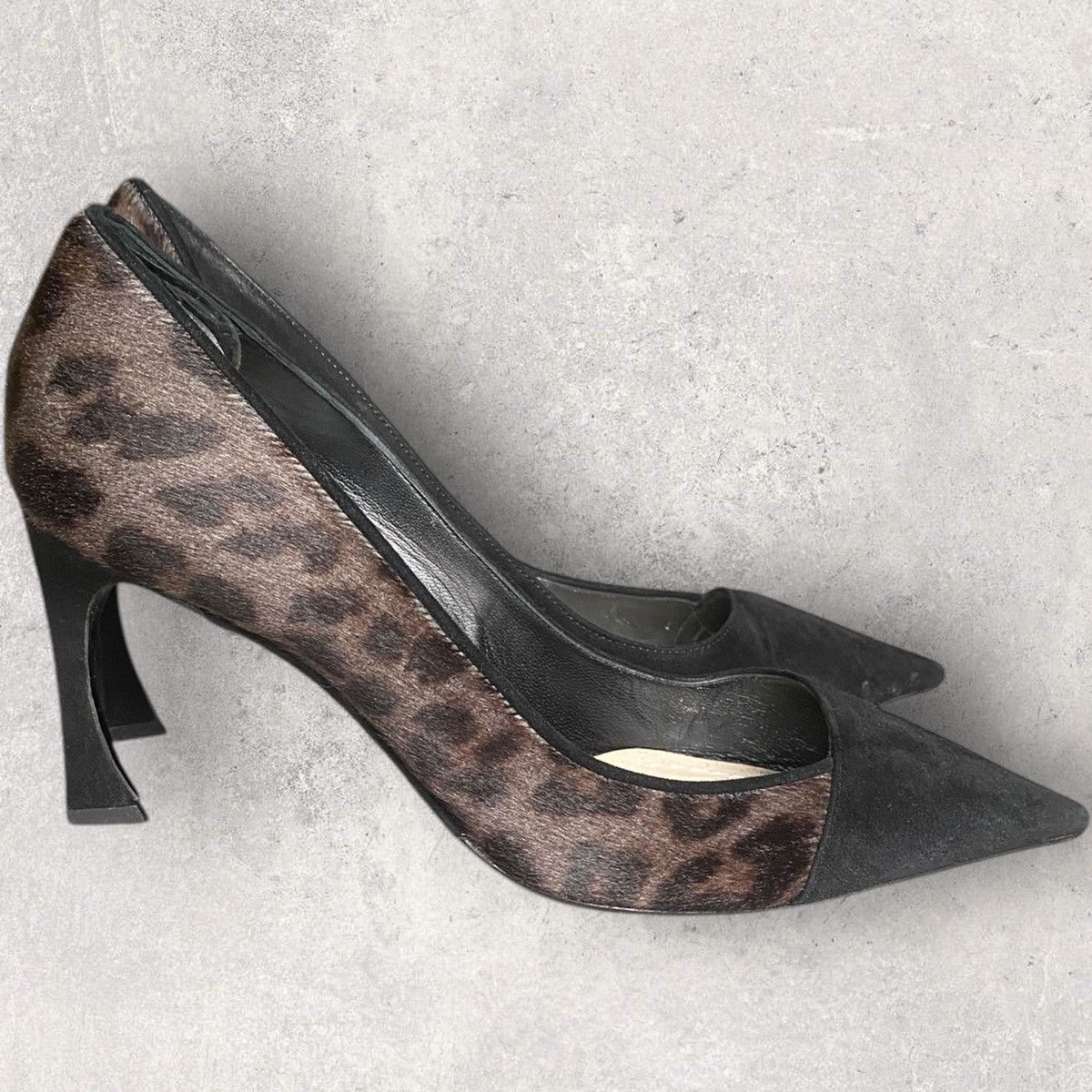 Dior Dior By John Galliano Leopard Pointy Pump Size US 8 / IT 38 - 3 Thumbnail
