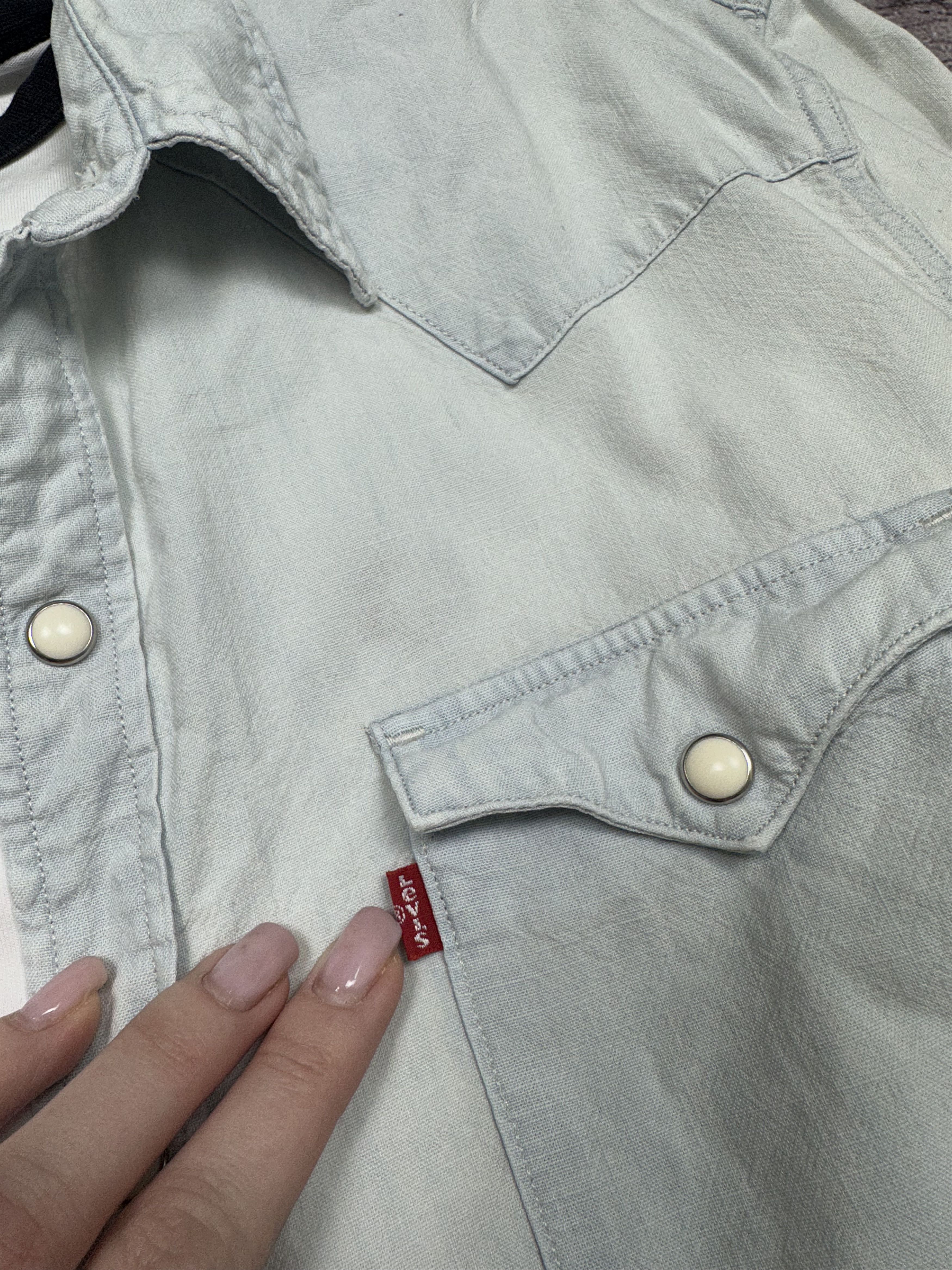Levi's × Levi's Vintage Clothing Levi's Vintage Mens Denim Shirt Size US M / EU 48-50 / 2 - 3 Thumbnail