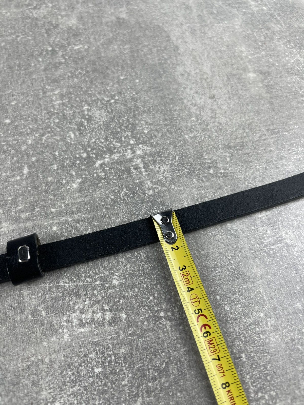 Dolce & Gabbana Dolce & Gabbana Genuine Leather Logo Plate Buckle Belt Black Size ONE SIZE - 7 Thumbnail
